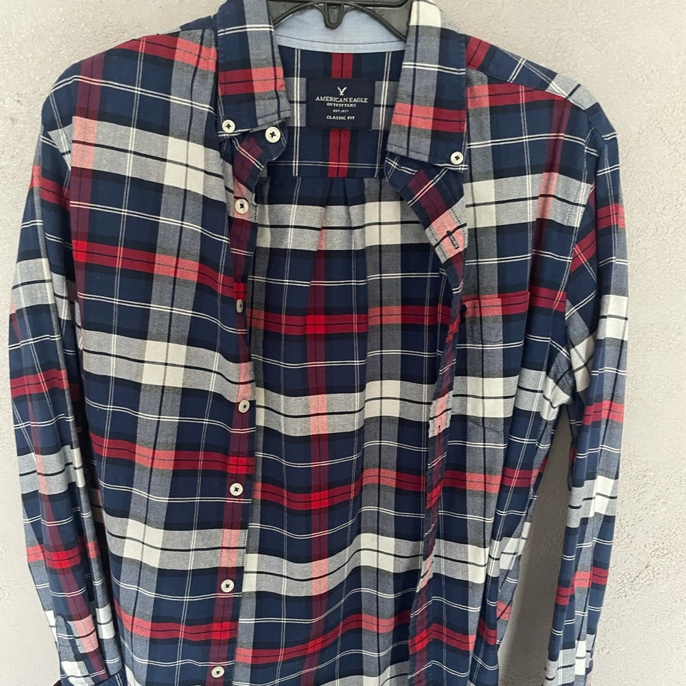 American Eagle plaid shirt